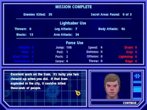 Screenshot of STAR WARS™ Jedi Knight: Jedi Academy™