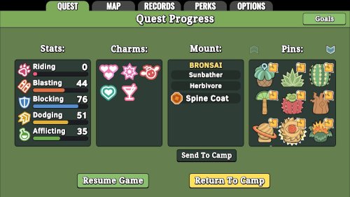 Screenshot of Patch Quest