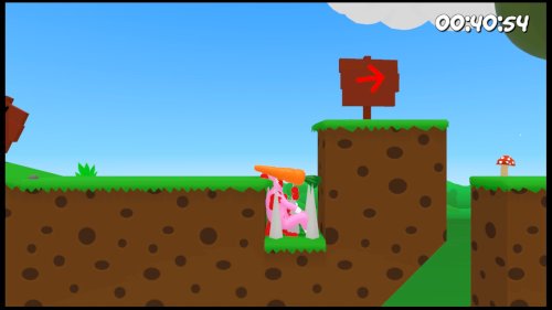 Screenshot of Super Bunny Man