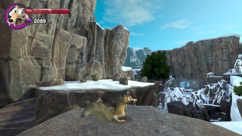 Screenshot of Ice Age: Scrat's Nutty Adventure