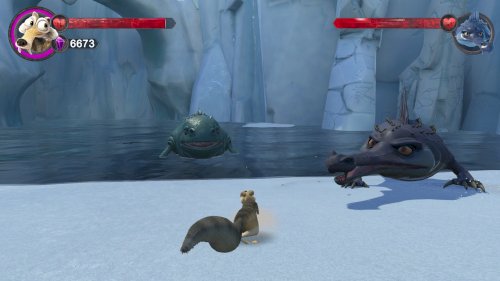 Screenshot of Ice Age: Scrat's Nutty Adventure