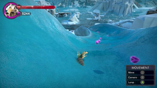 Screenshot of Ice Age: Scrat's Nutty Adventure