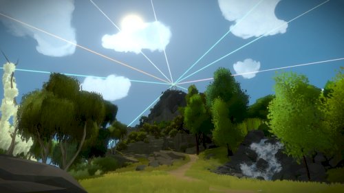 Screenshot of The Witness