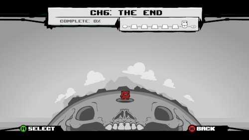 Screenshot of Super Meat Boy