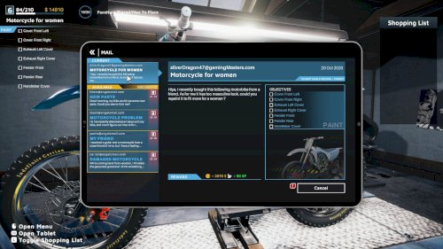 Screenshot of Motorcycle Mechanic Simulator 2021