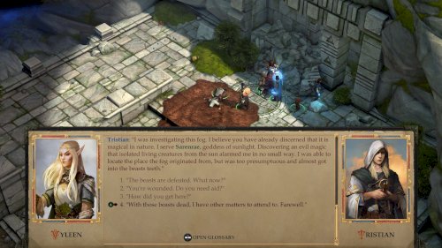 Screenshot of Pathfinder: Kingmaker