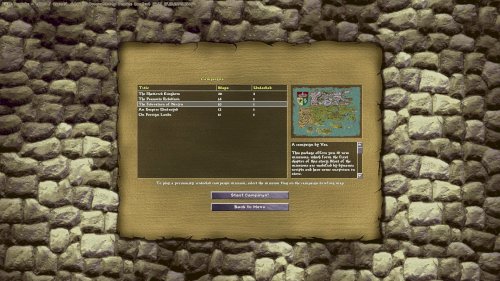 Screenshot of Knights and Merchants