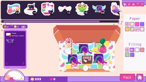 Screenshot of Sticky Business