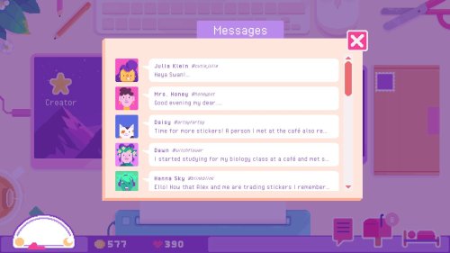 Screenshot of Sticky Business