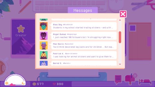 Screenshot of Sticky Business