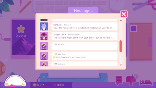 Screenshot of Sticky Business