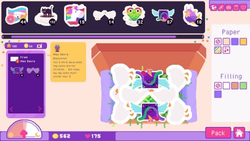 Screenshot of Sticky Business