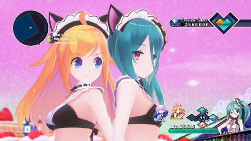 Screenshot of Neptunia Virtual Stars