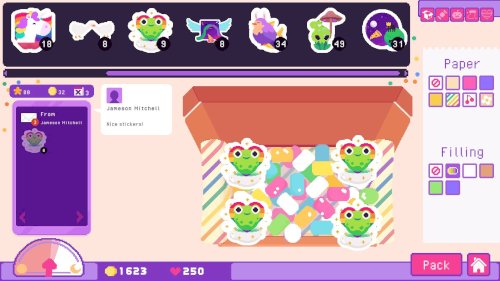 Screenshot of Sticky Business