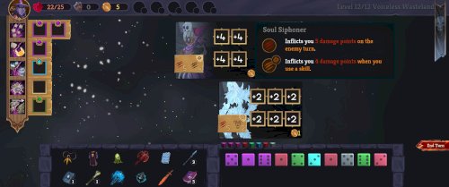 Screenshot of Right and Down and Dice