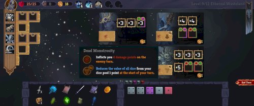 Screenshot of Right and Down and Dice