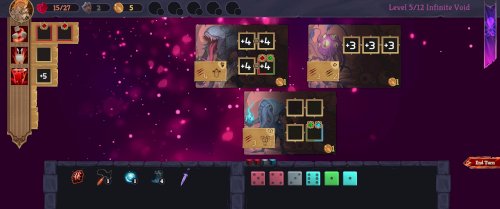 Screenshot of Right and Down and Dice