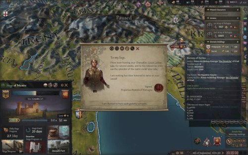 Screenshot of Crusader Kings III