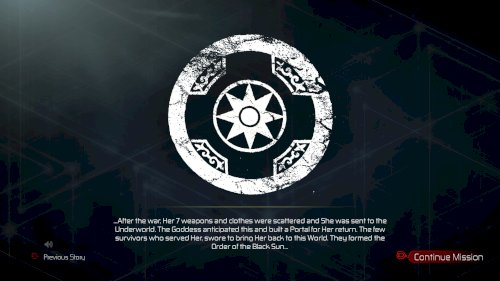 Screenshot of Trails of the Black Sun