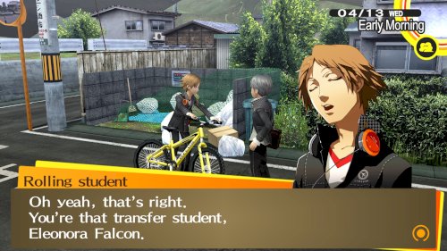 Screenshot of Persona 4 Golden